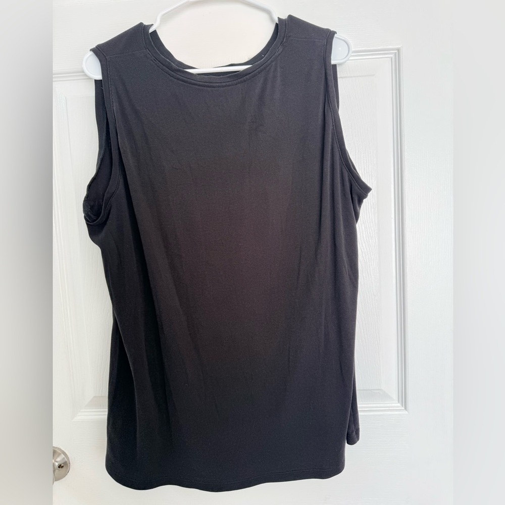Lane Bryant Black Sleeveless Tank Top Women’s Size 22/24 - Picture 1 of 3